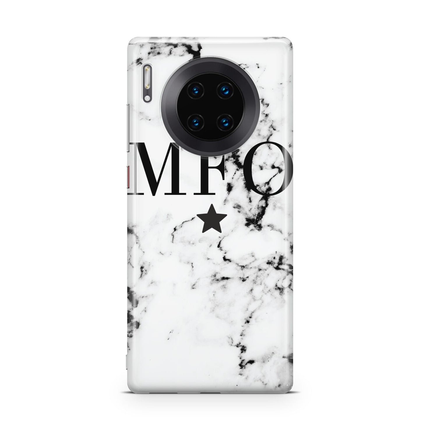 Marble Star Personalised Initials Huawei Mate 30 Pro Phone Case