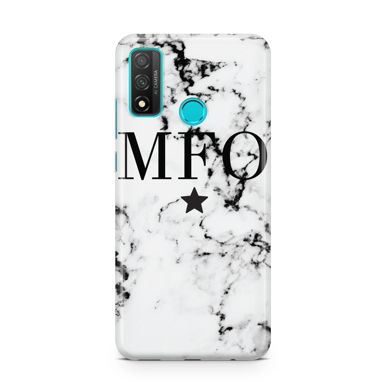 Marble Star Personalised Initials Huawei P Smart 2020
