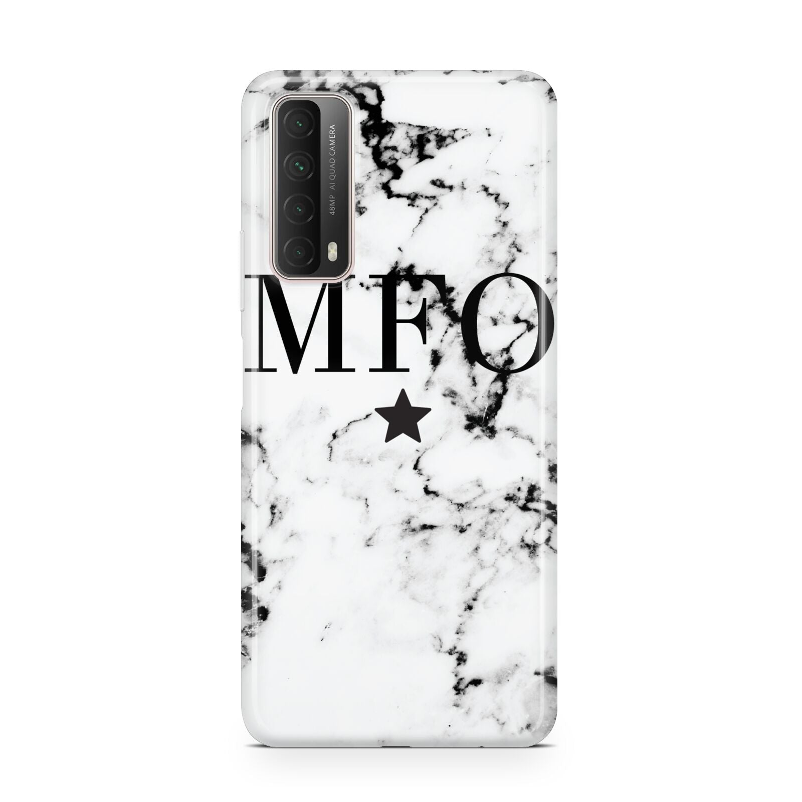 Marble Star Personalised Initials Huawei P Smart 2021
