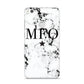 Marble Star Personalised Initials Huawei P8 Lite Case
