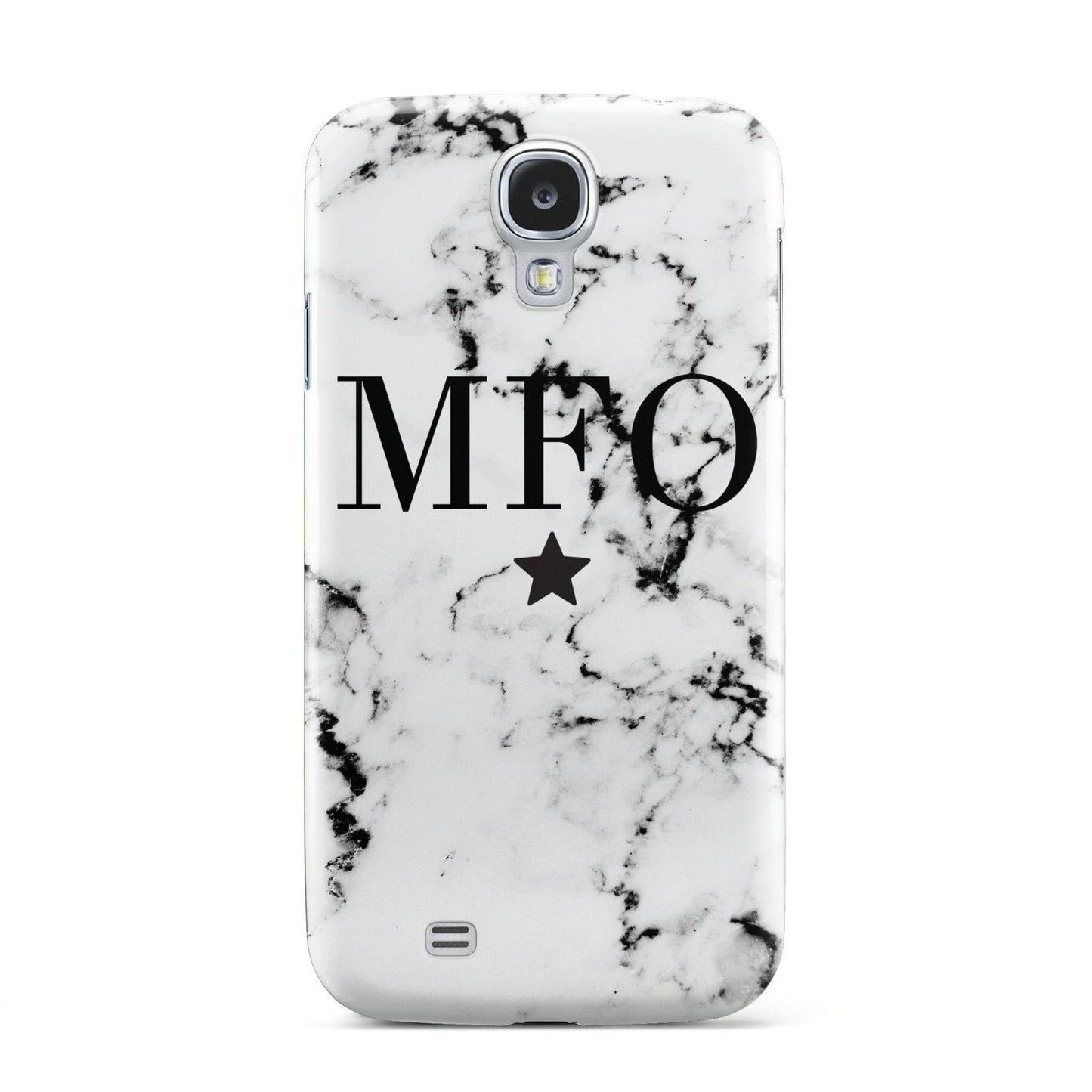 Marble Star Personalised Initials Samsung Galaxy S4 Case