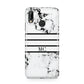 Marble Stripes Initials Personalised Huawei P20 Lite Phone Case