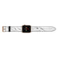 Marble White Apple Watch Strap Landscape Image Gold Hardware