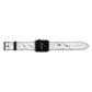 Marble White Apple Watch Strap Landscape Image Space Grey Hardware