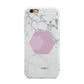 Marble White Grey Carrara Apple iPhone 6 3D Tough Case