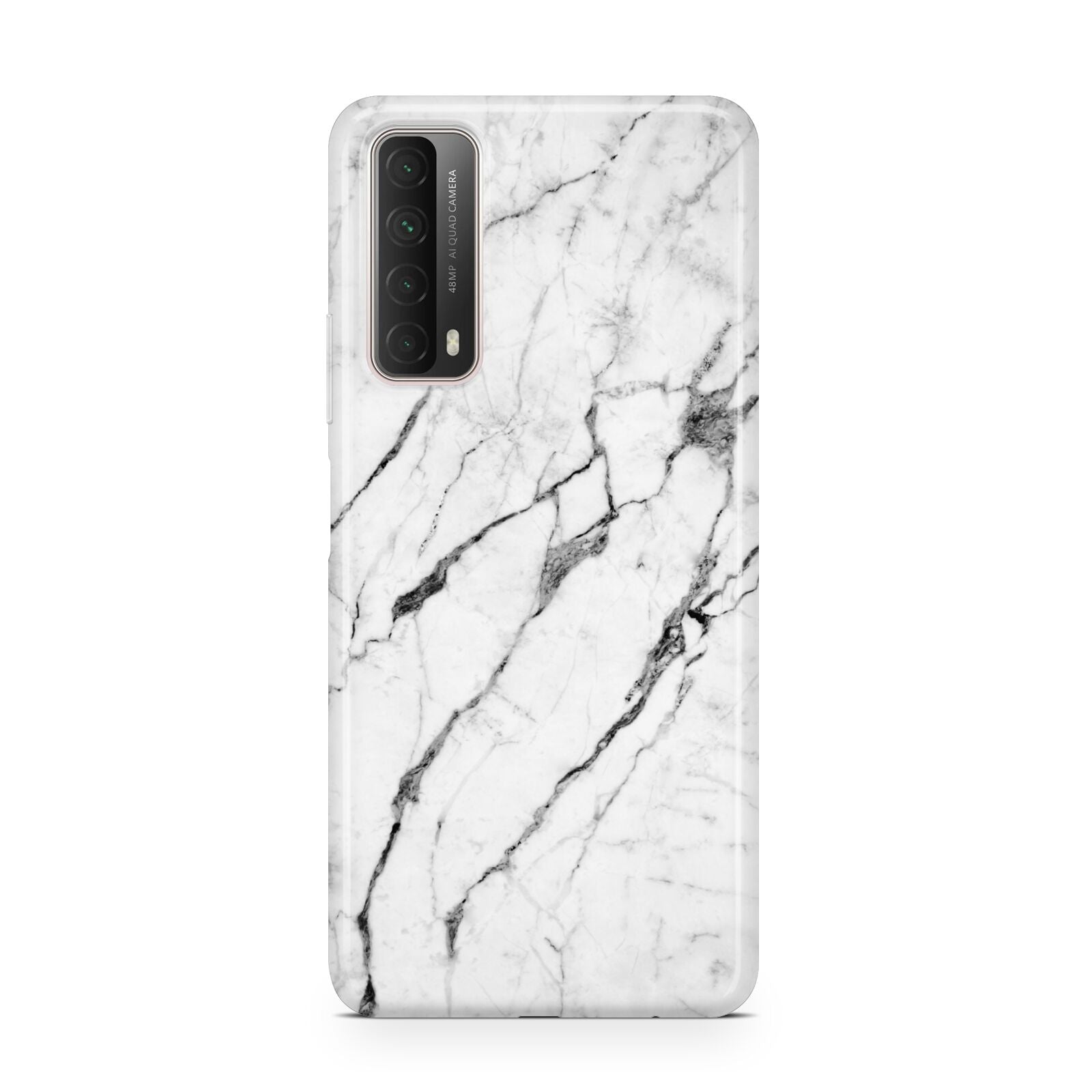 Marble White Huawei P Smart 2021