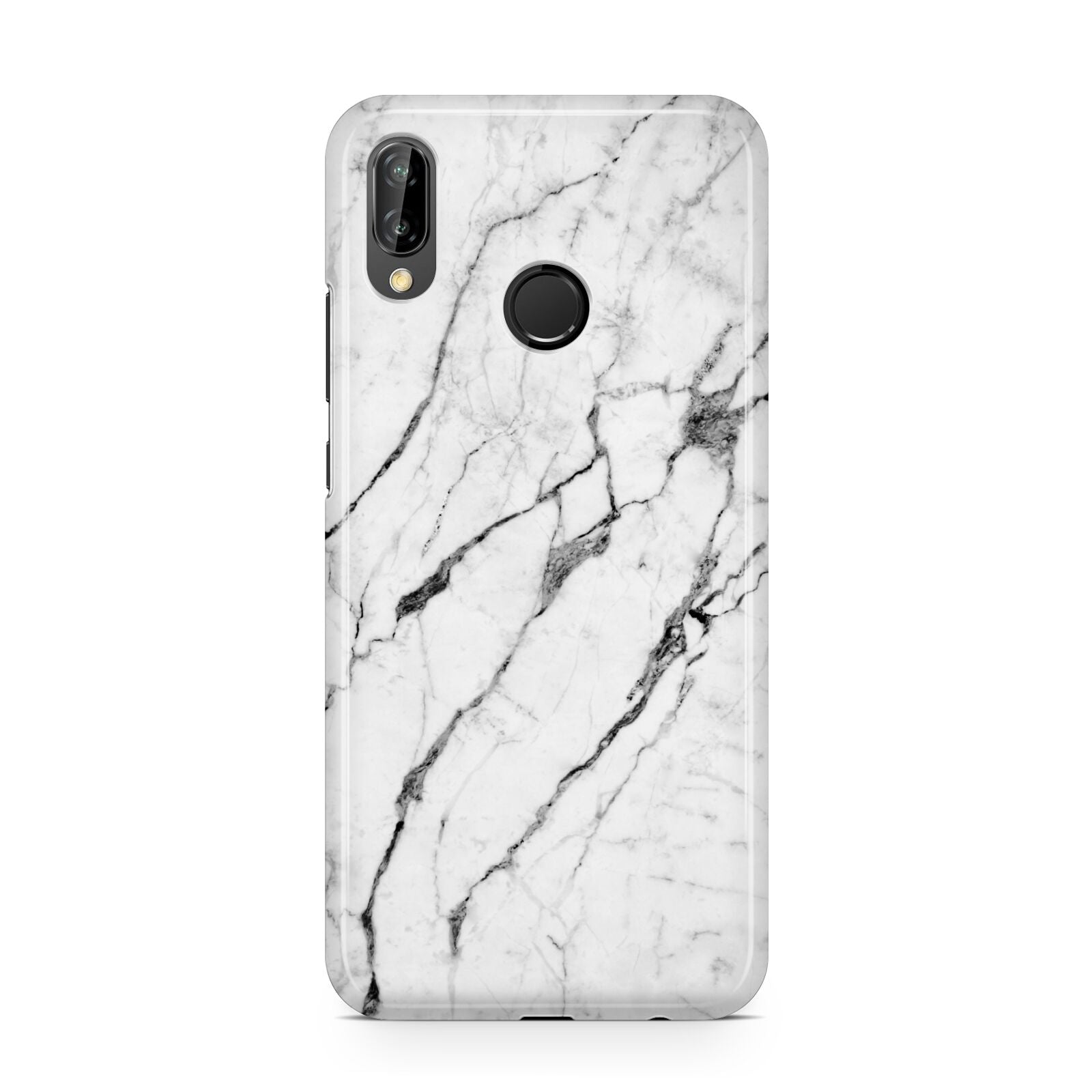 Marble White Huawei P20 Lite Phone Case