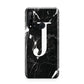 Marble White Initial Personalised Huawei P20 Lite 5G Phone Case