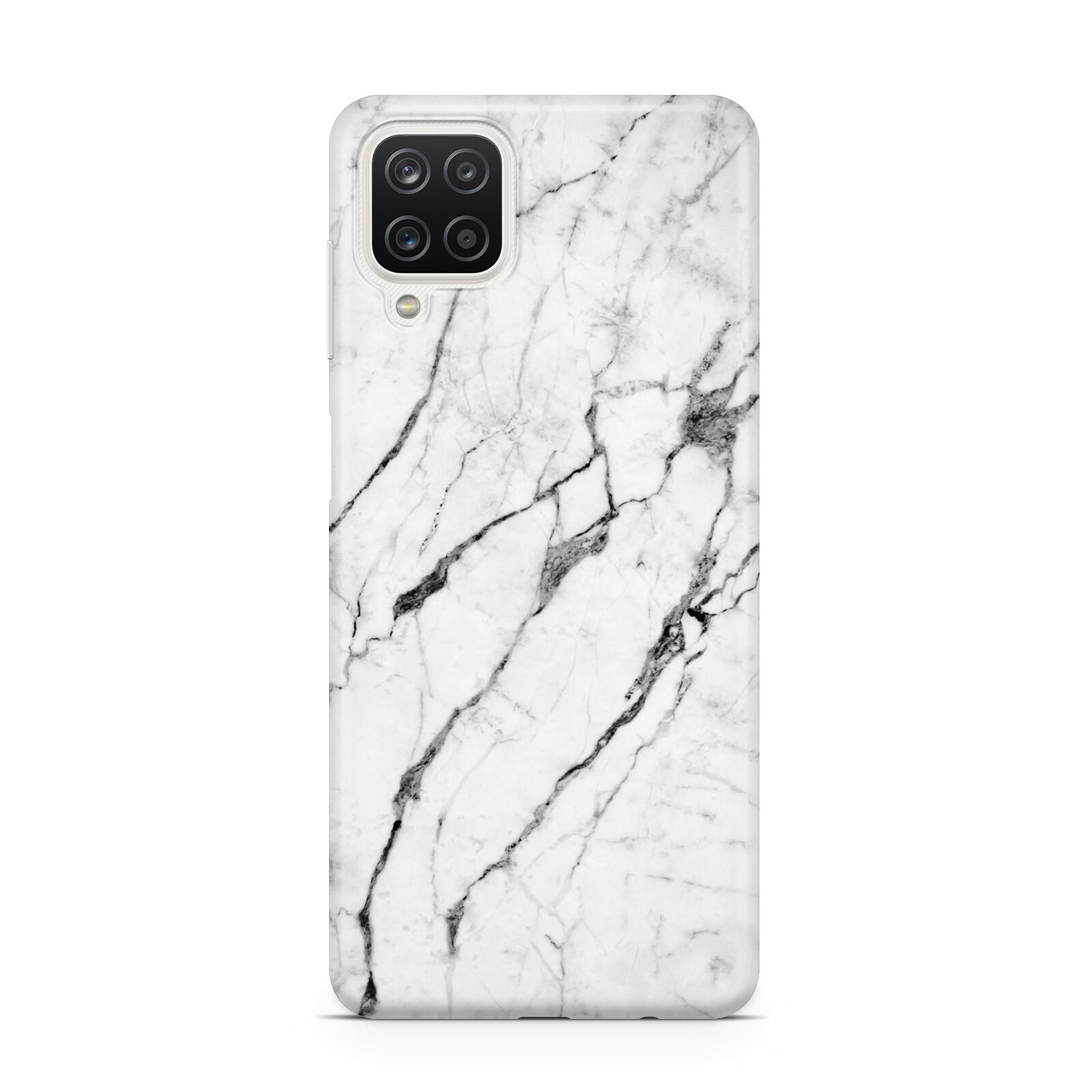 Marble White Samsung M12 Case