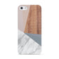Marble Wood Geometric 1 Apple iPhone 5 Case
