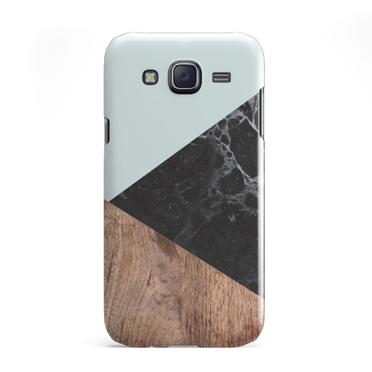 Marble Wood Geometric 2 Samsung Galaxy J5 Case