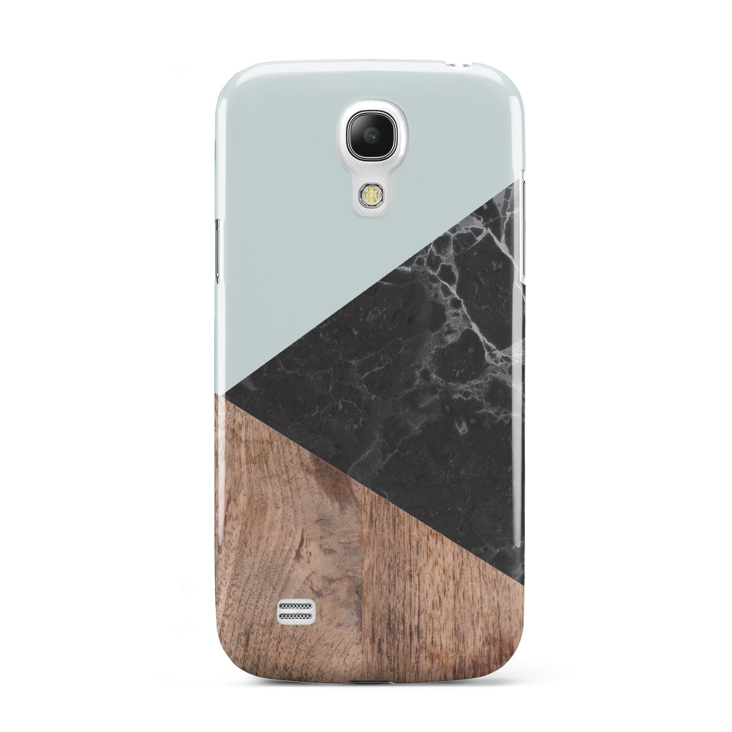 Marble Wood Geometric 2 Samsung Galaxy S4 Mini Case