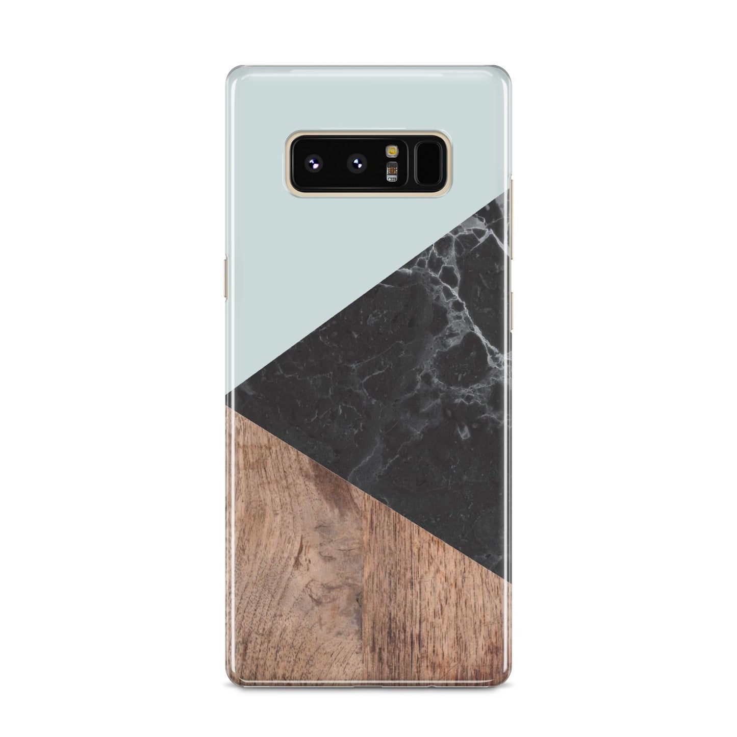 Marble Wood Geometric 2 Samsung Galaxy S8 Case