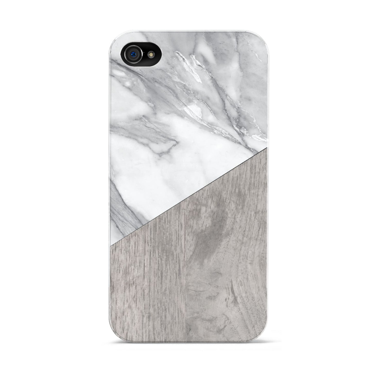 Marble Wood Geometric 5 Apple iPhone 4s Case