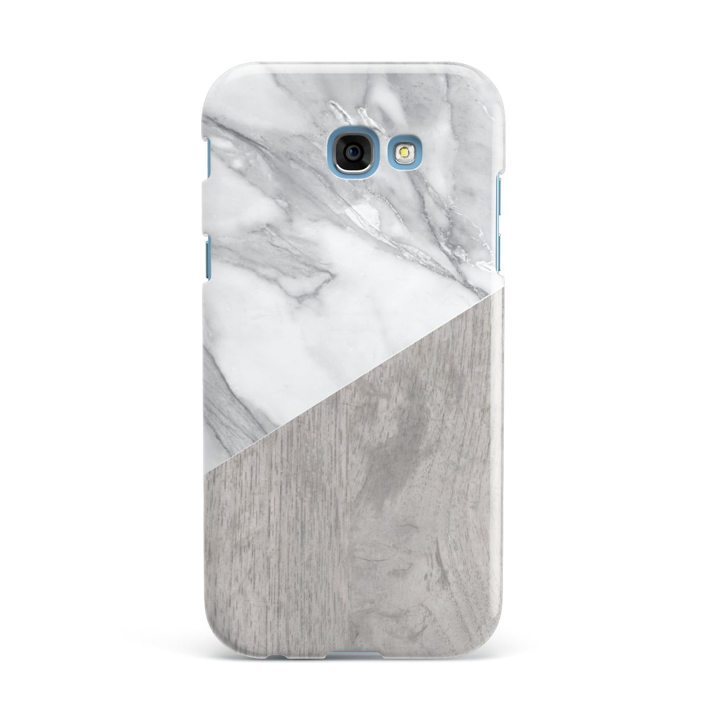 Marble Wood Geometric 5 Samsung Galaxy A7 2017 Case