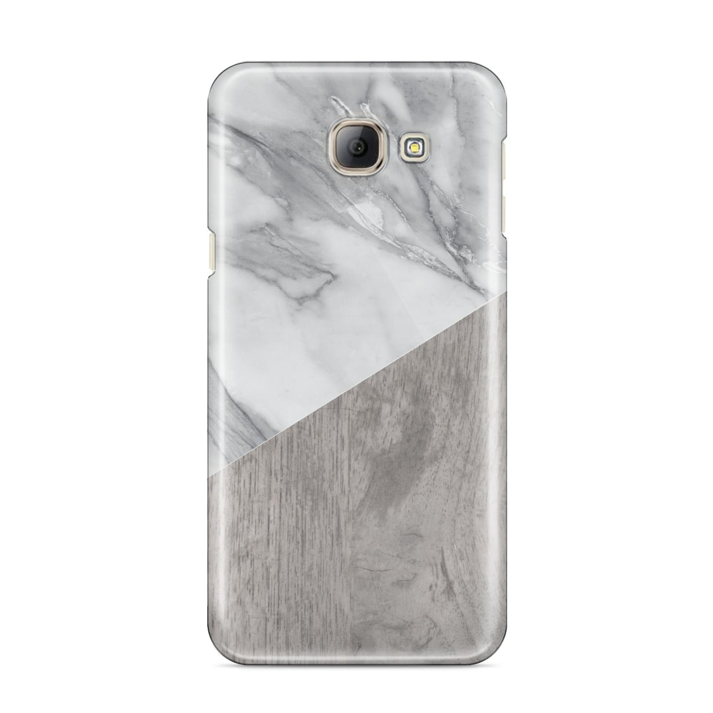 Marble Wood Geometric 5 Samsung Galaxy A8 2016 Case