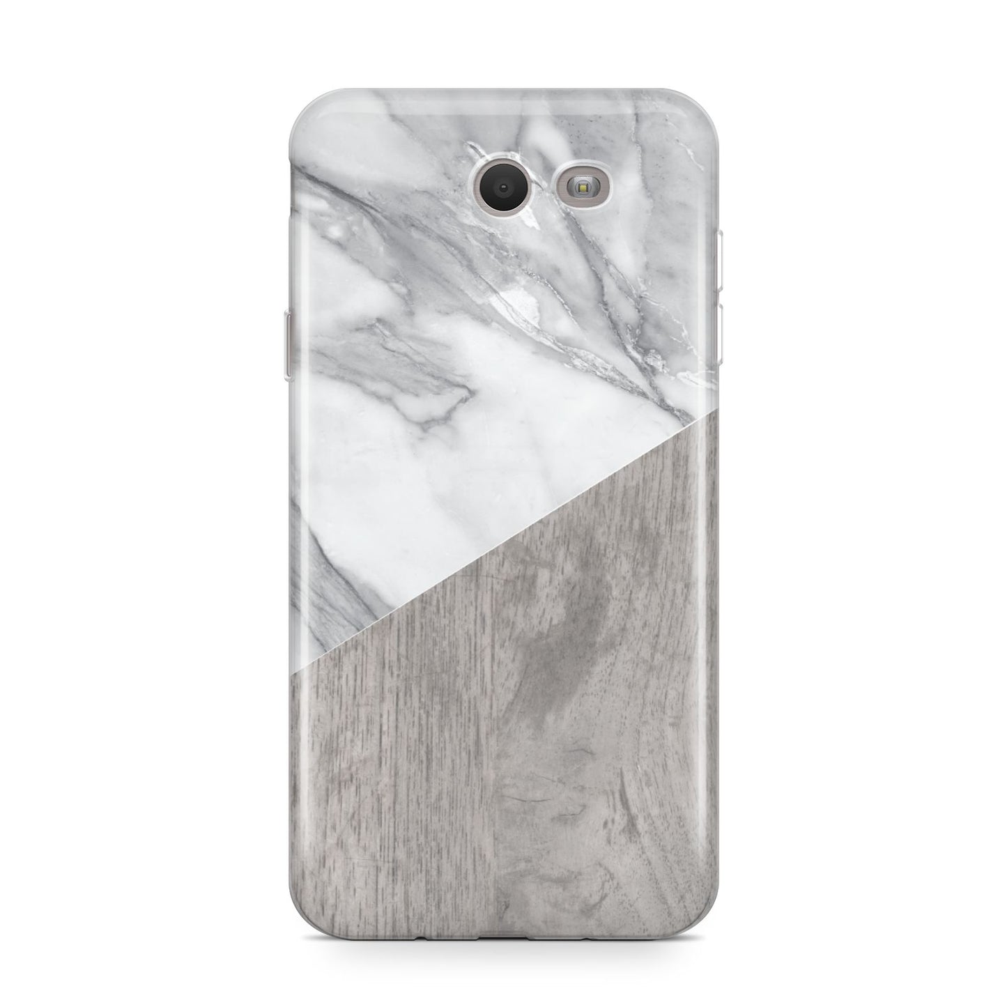 Marble Wood Geometric 5 Samsung Galaxy J7 2017 Case