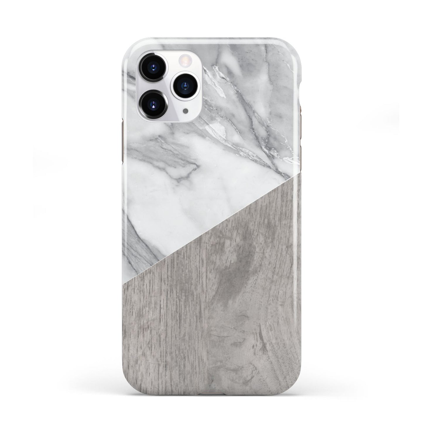 Marble Wood Geometric 5 iPhone 11 Pro 3D Tough Case