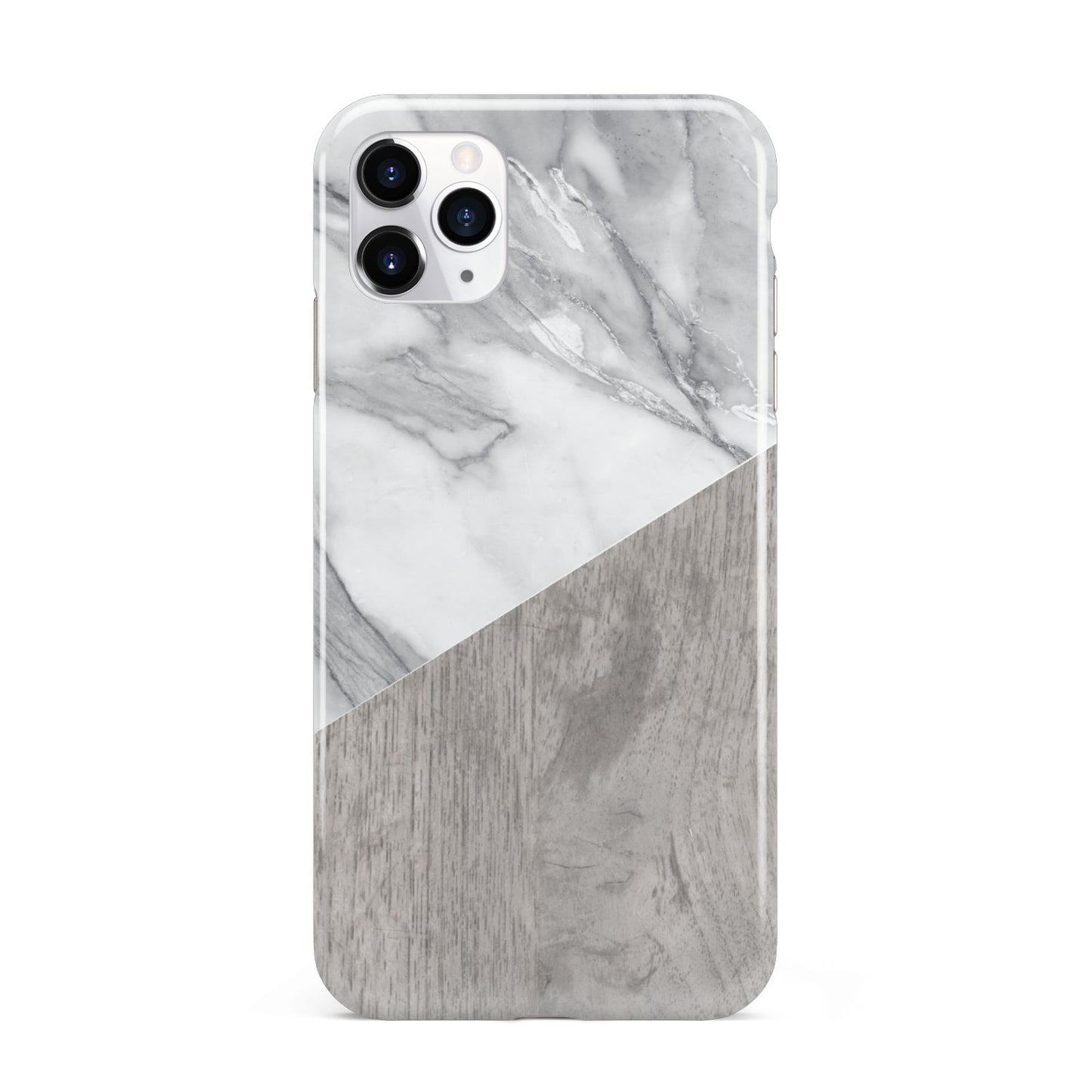 Marble Wood Geometric 5 iPhone 11 Pro Max 3D Tough Case