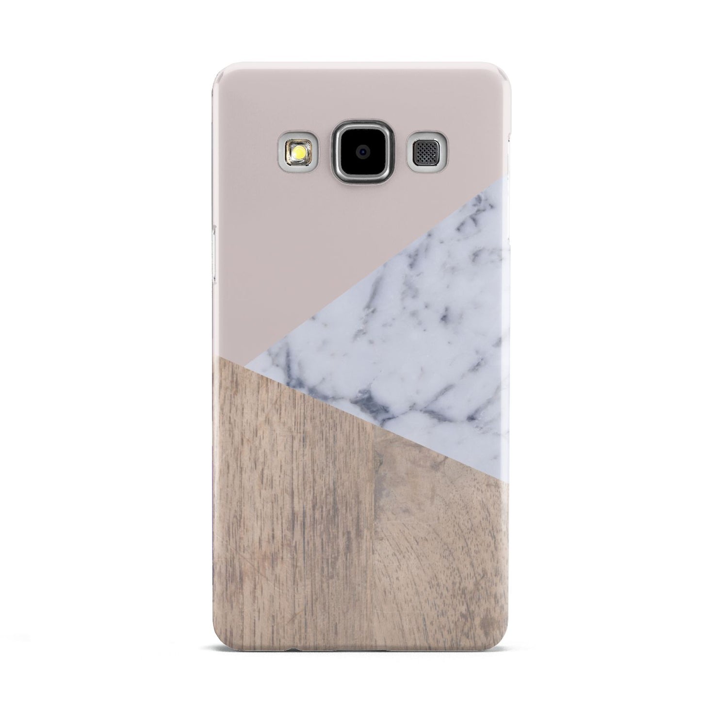 Marble Wood Geometric 7 Samsung Galaxy A5 Case