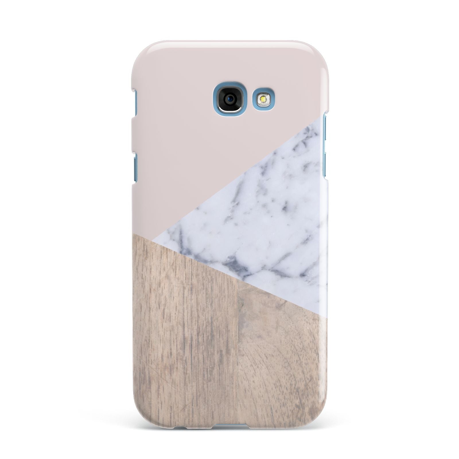 Marble Wood Geometric 7 Samsung Galaxy A7 2017 Case