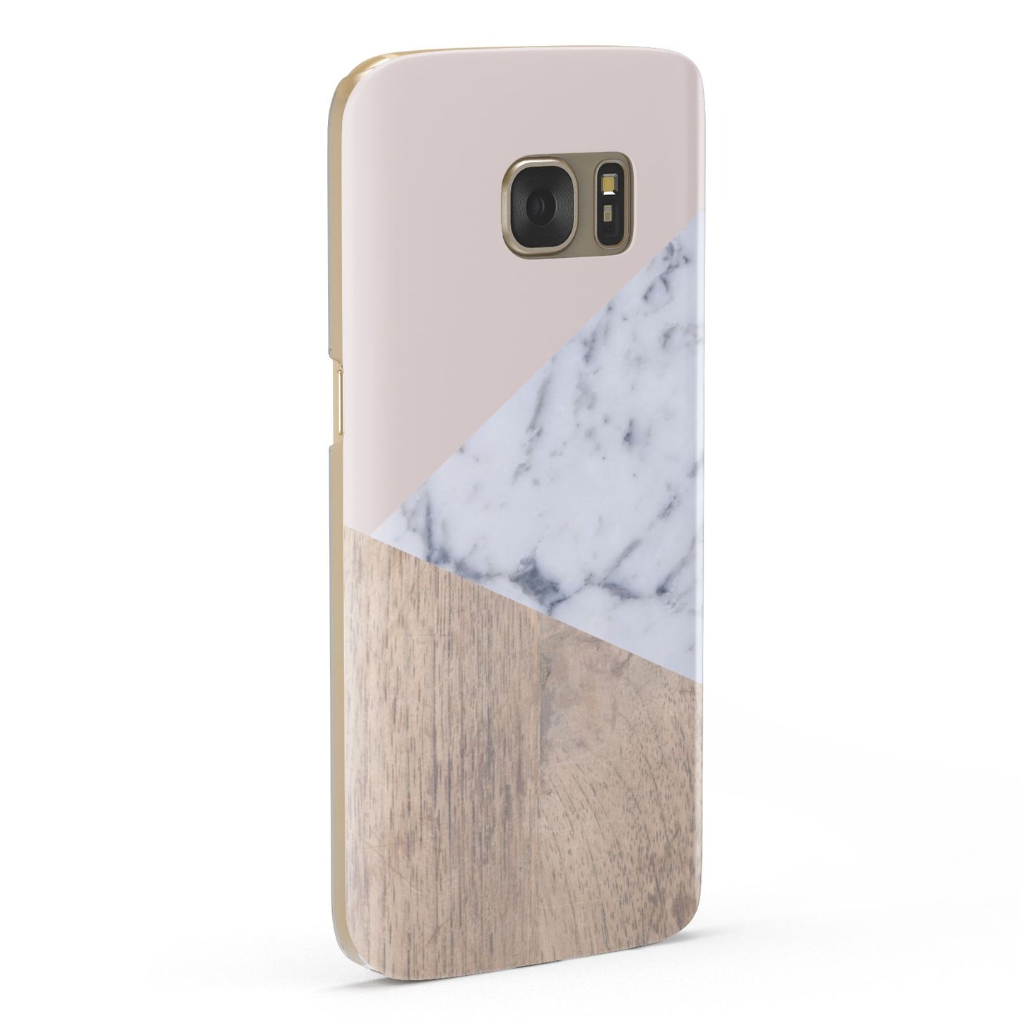 Marble Wood Geometric 7 Samsung Galaxy Case Fourty Five Degrees