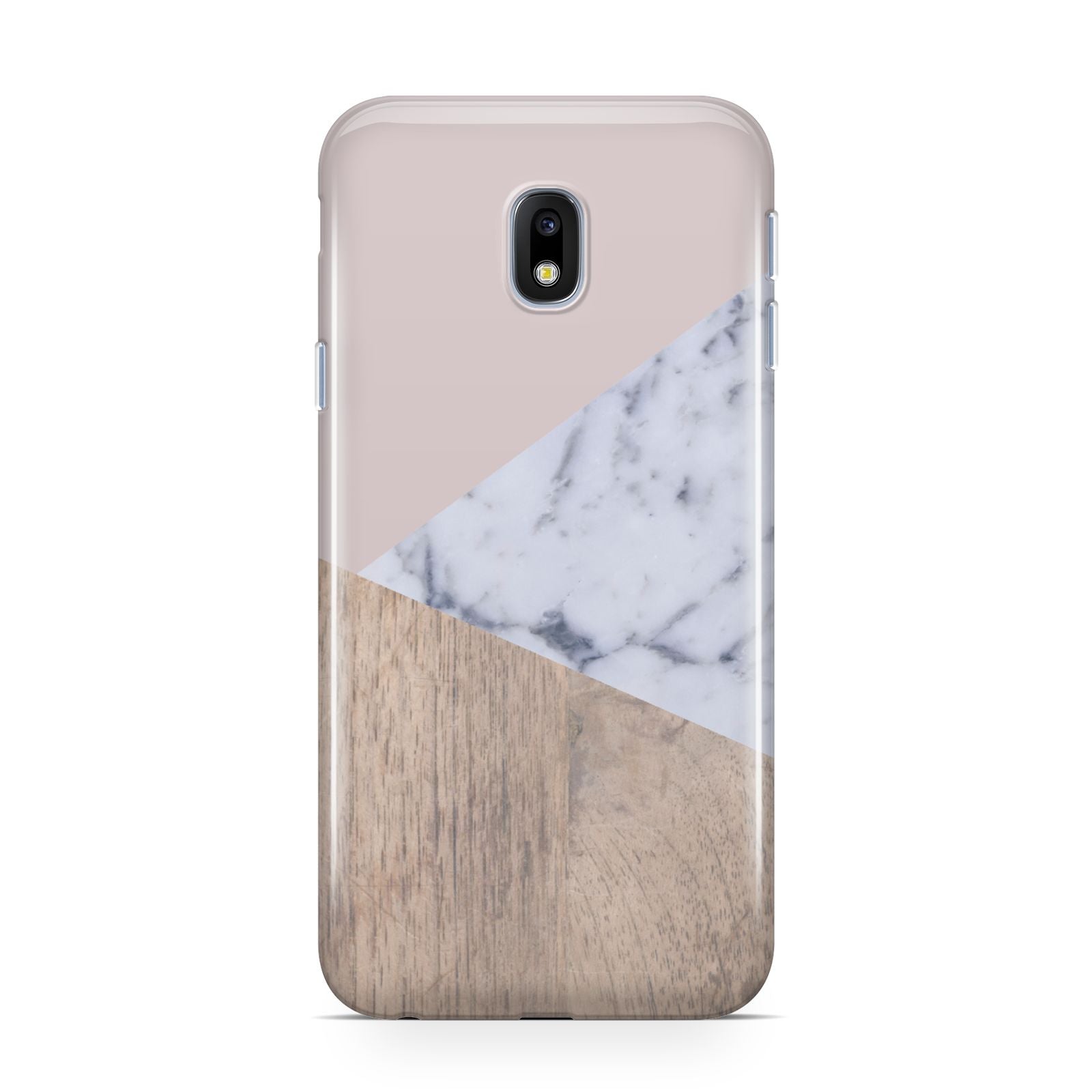 Marble Wood Geometric 7 Samsung Galaxy J3 2017 Case