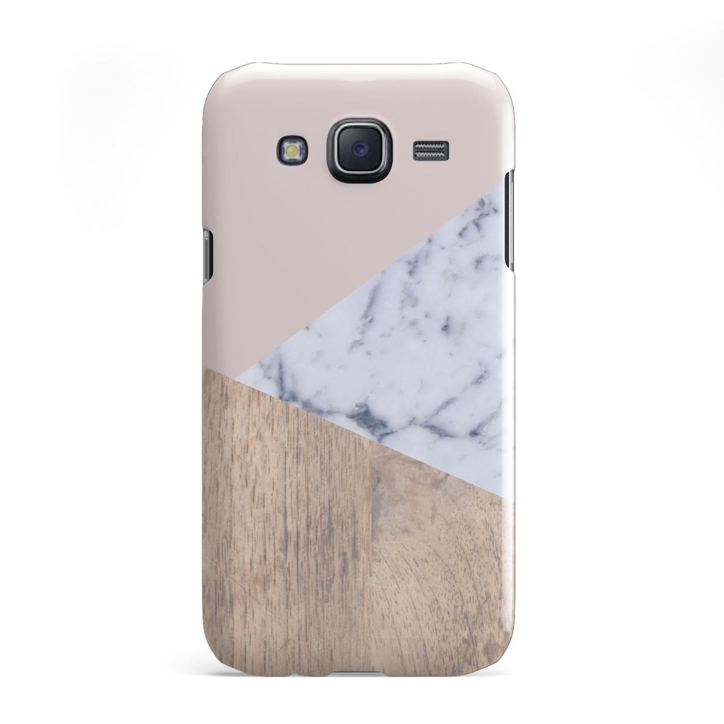 Marble Wood Geometric 7 Samsung Galaxy J5 Case