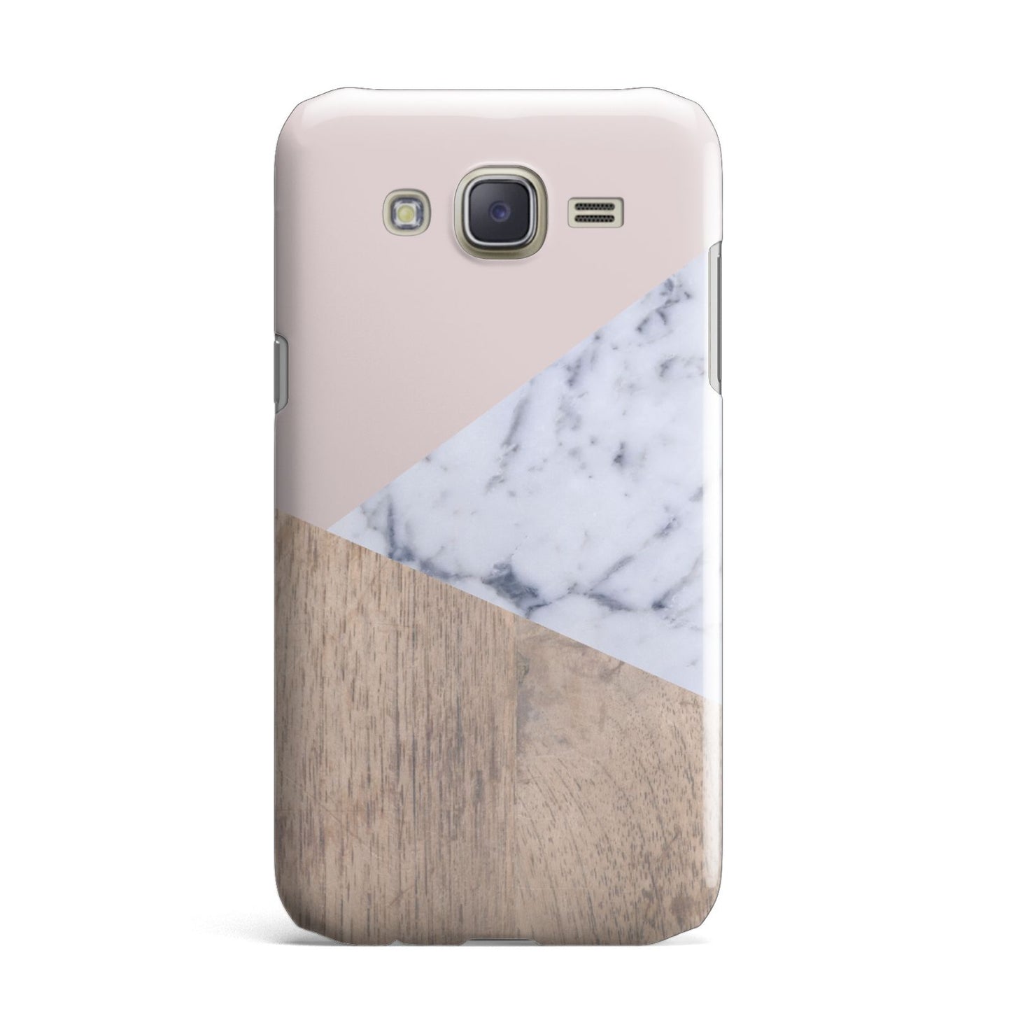 Marble Wood Geometric 7 Samsung Galaxy J7 Case