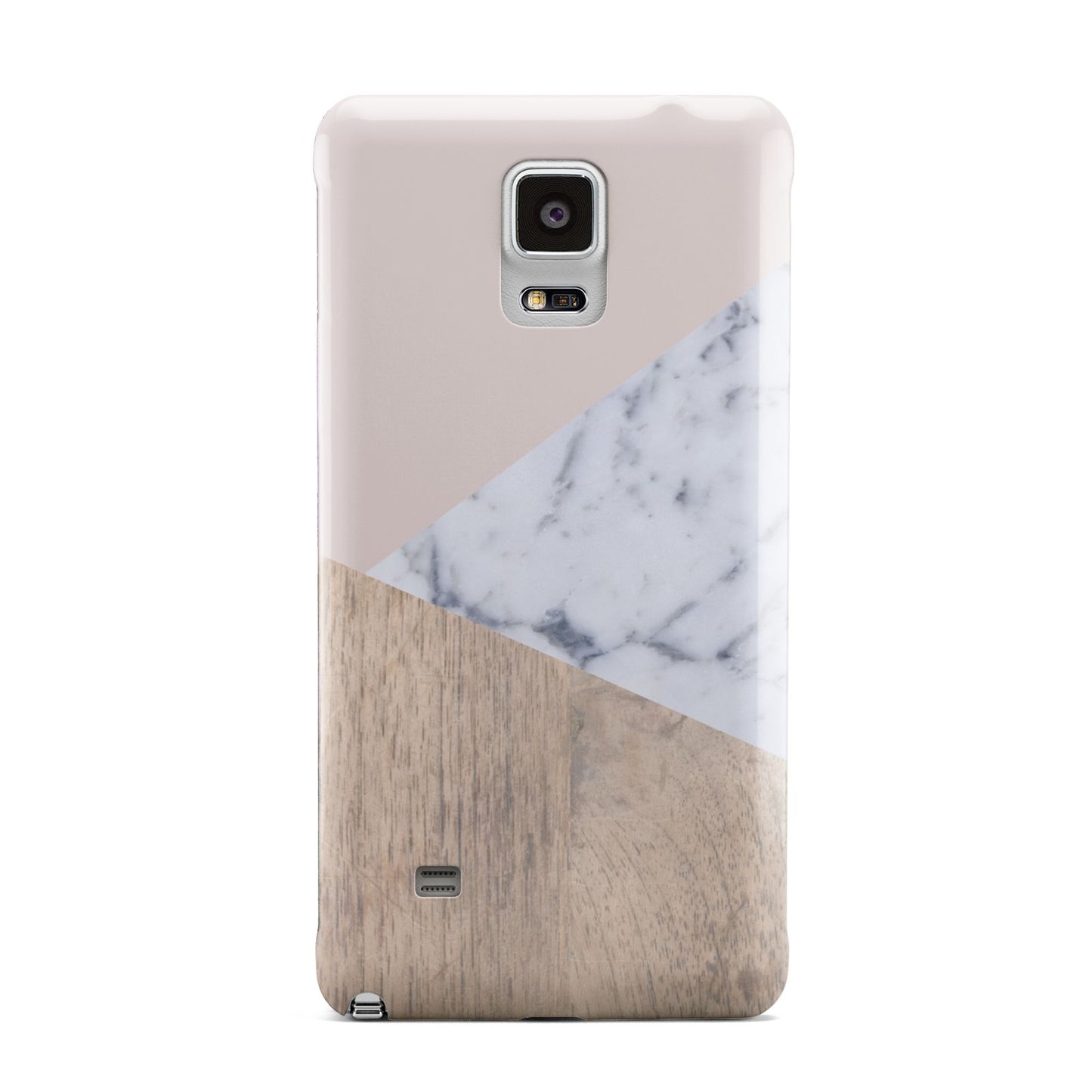 Marble Wood Geometric 7 Samsung Galaxy Note 4 Case