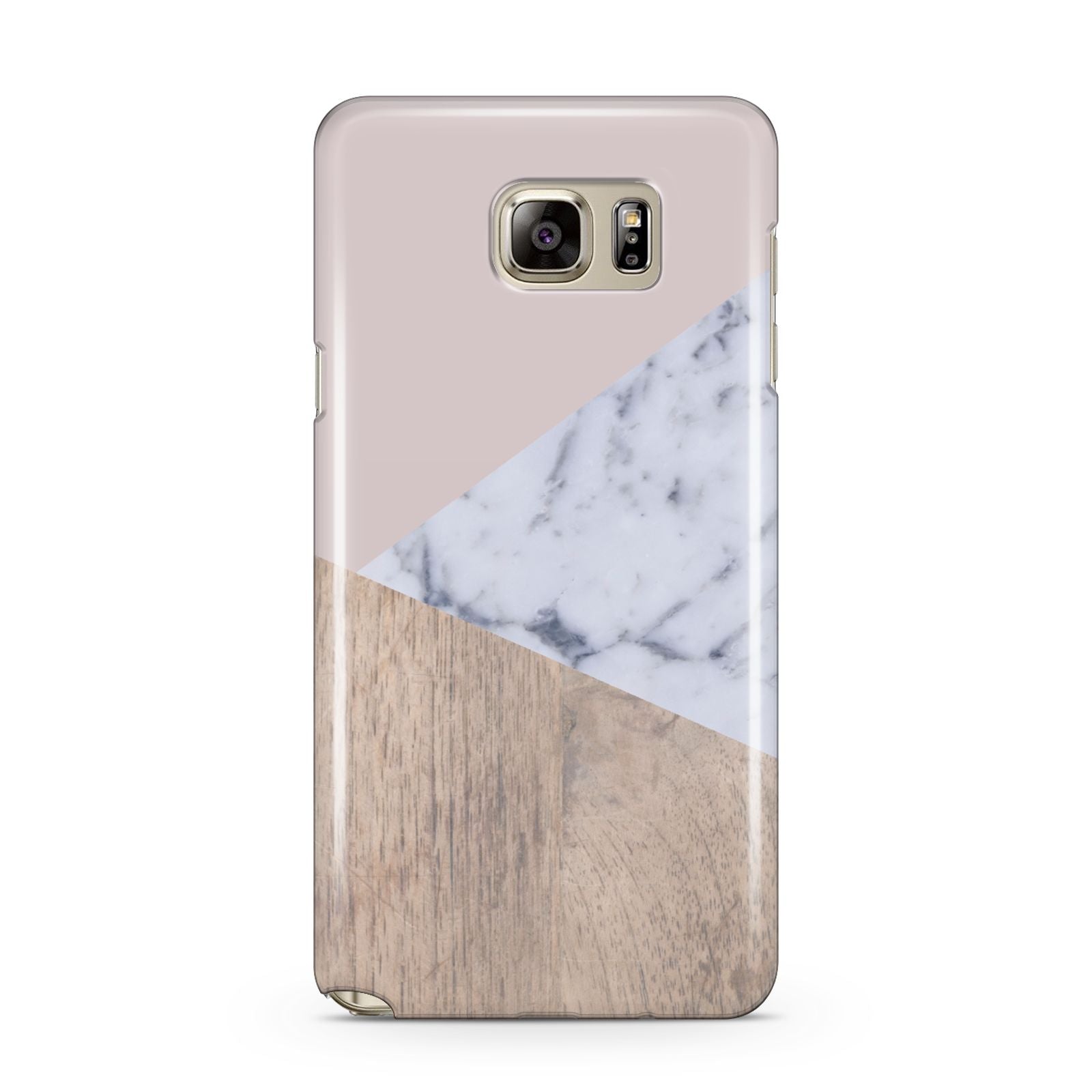 Marble Wood Geometric 7 Samsung Galaxy Note 5 Case