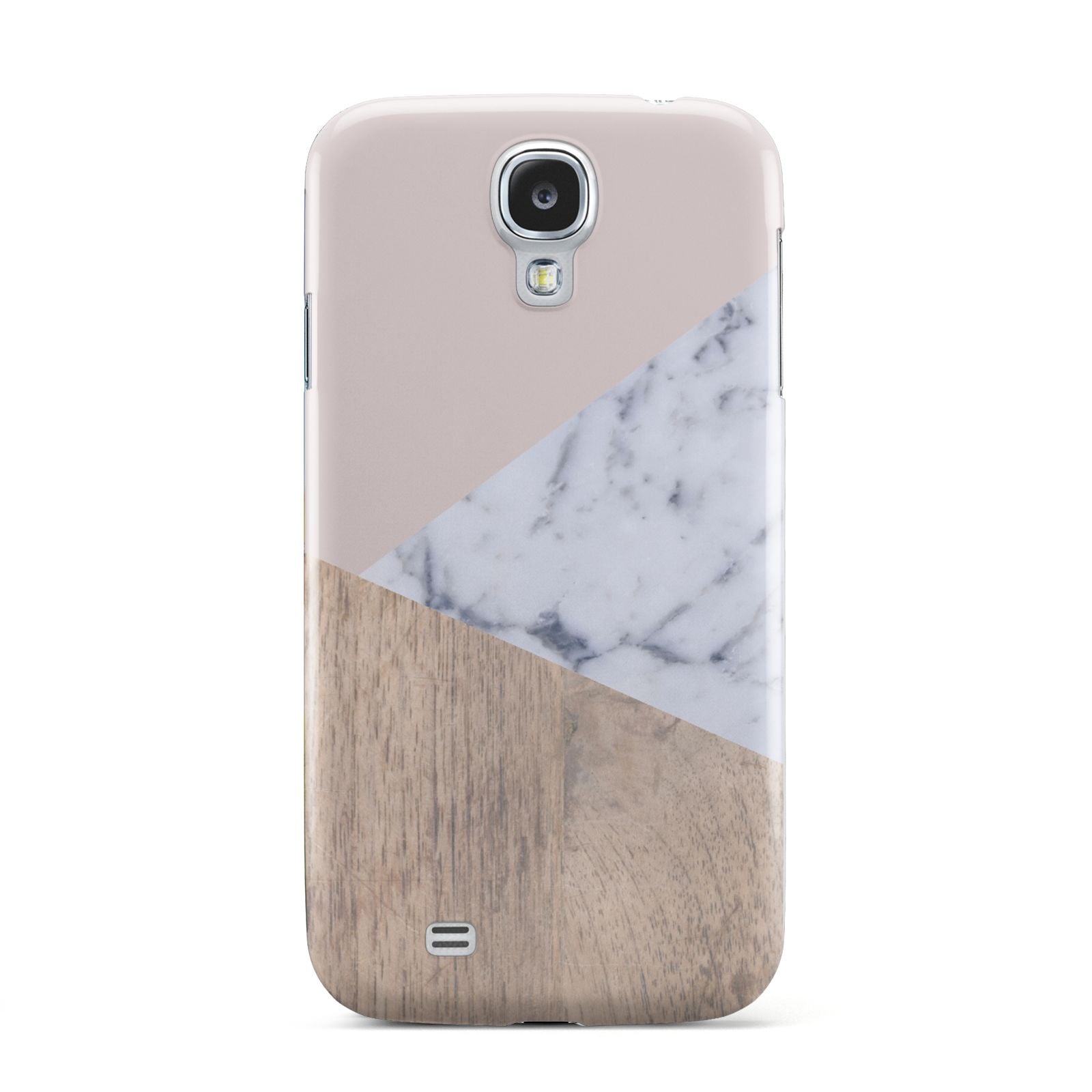 Marble Wood Geometric 7 Samsung Galaxy S4 Case