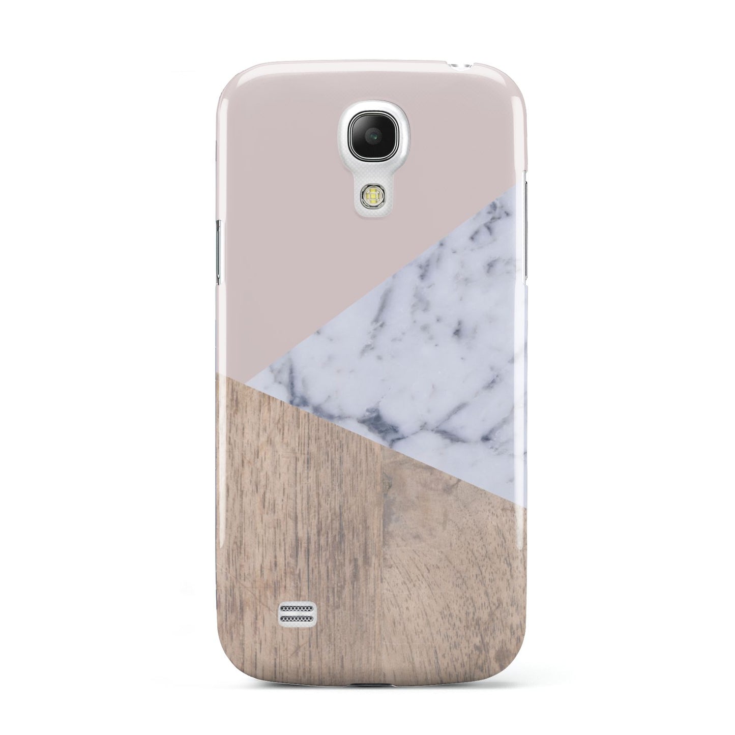 Marble Wood Geometric 7 Samsung Galaxy S4 Mini Case