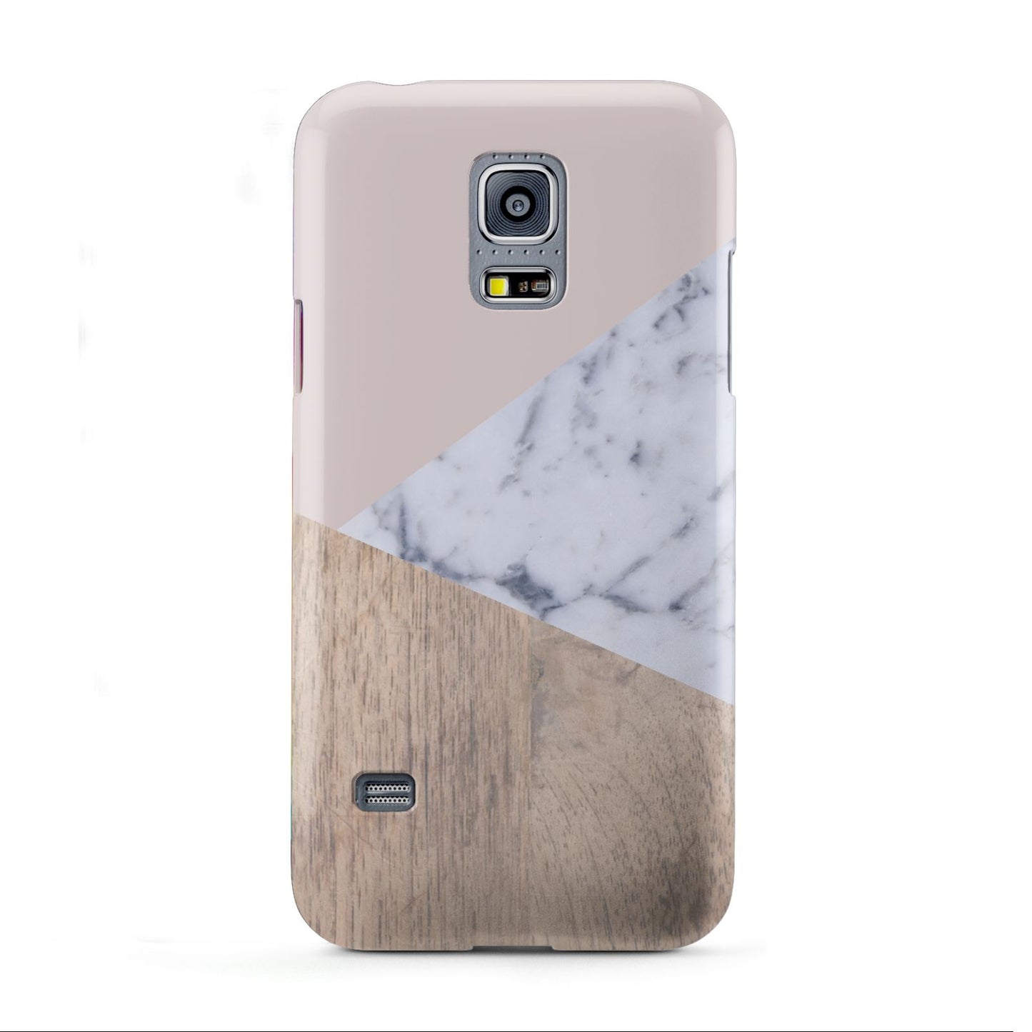 Marble Wood Geometric 7 Samsung Galaxy S5 Mini Case