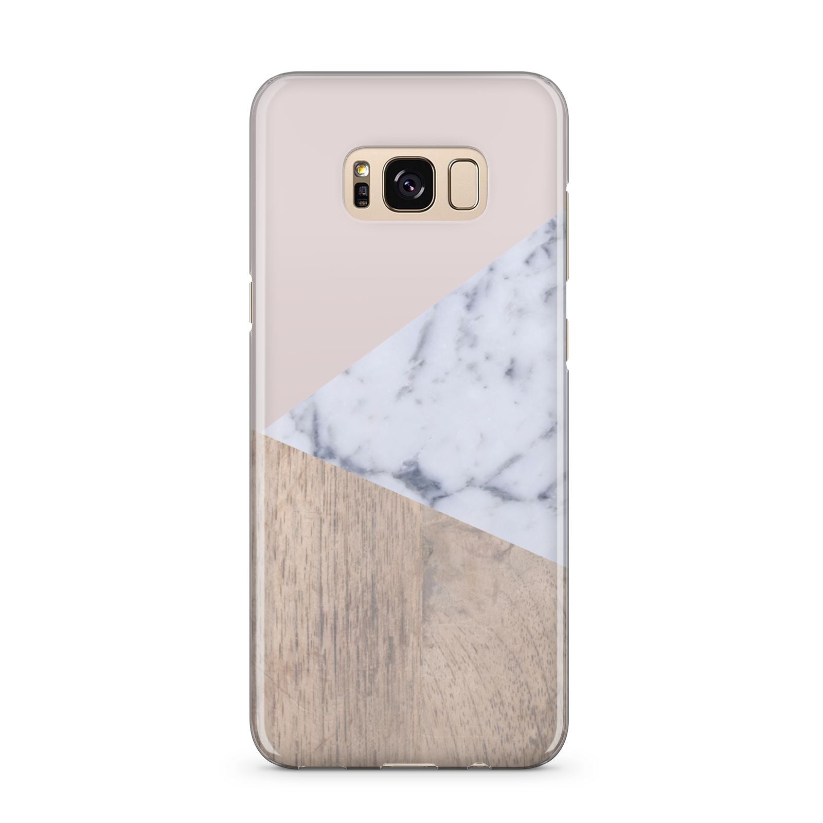 Marble Wood Geometric 7 Samsung Galaxy S8 Plus Case