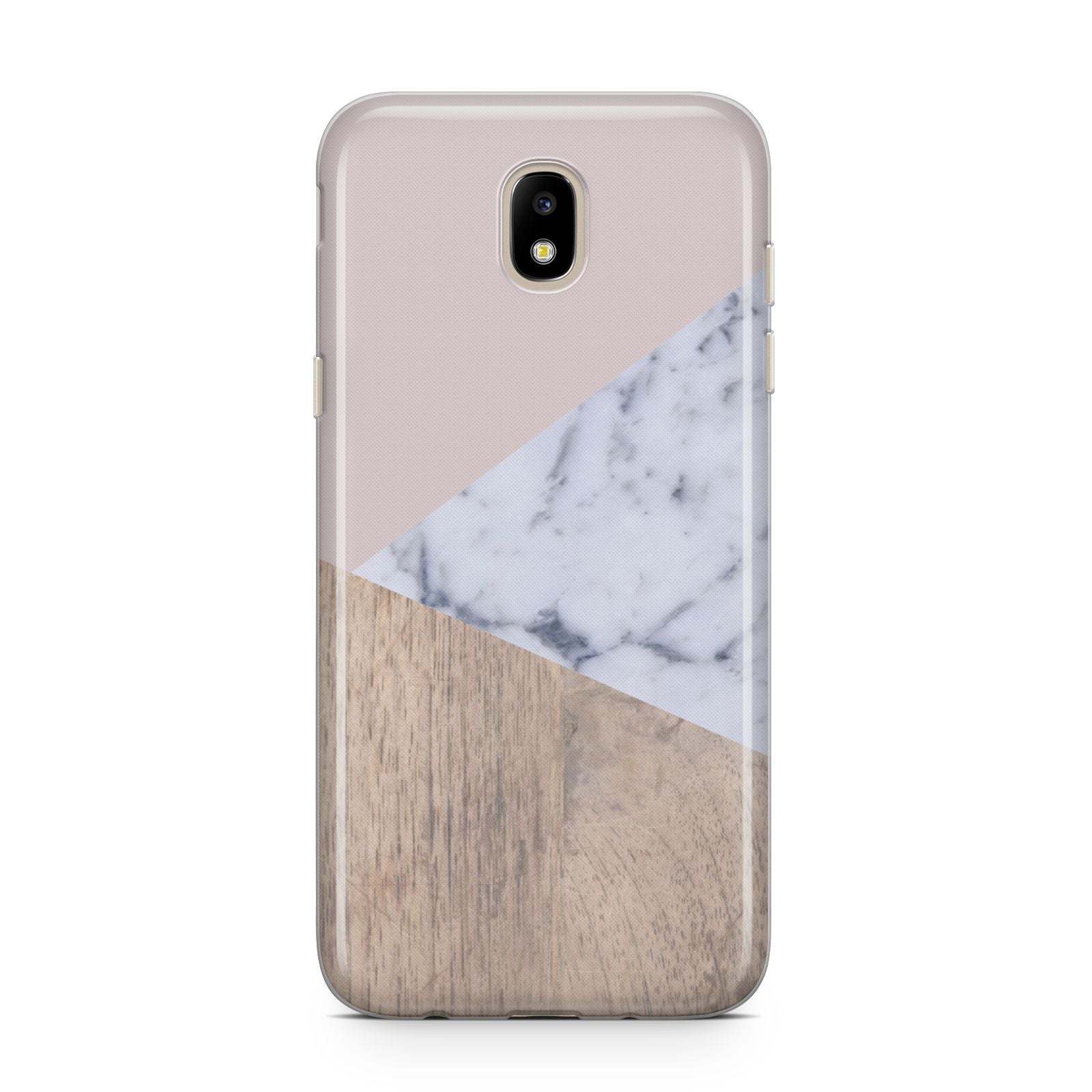 Marble Wood Geometric 7 Samsung J5 2017 Case