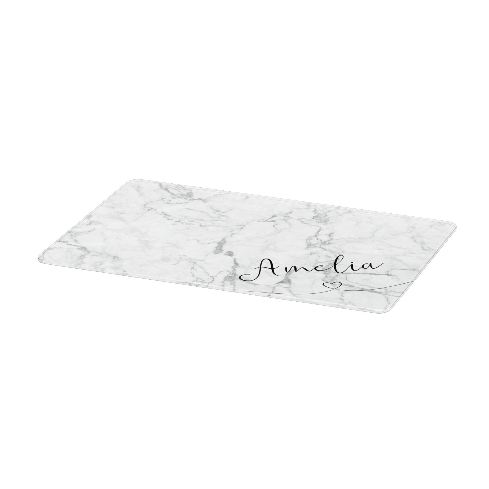 Marble with Custom Name Apple MacBook Case Only