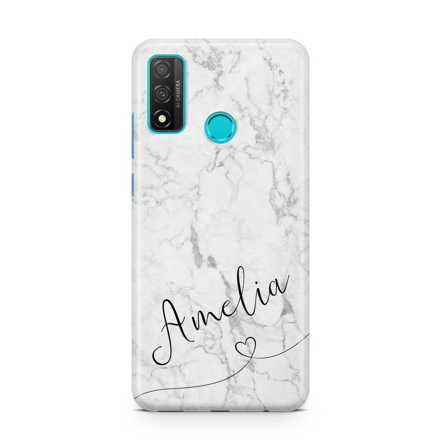 Marble with Custom Name Huawei P Smart 2020