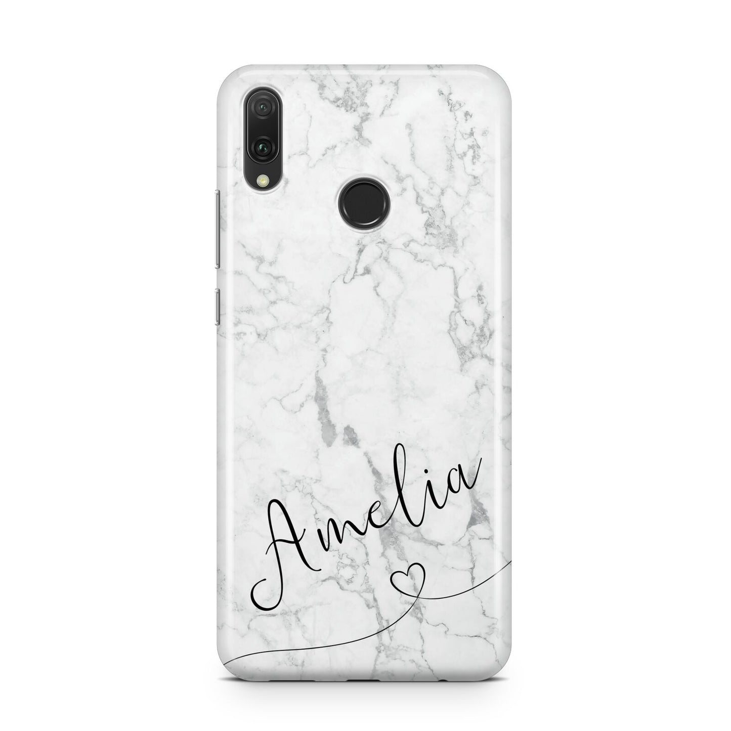 Marble with Custom Name Huawei Y9 2019