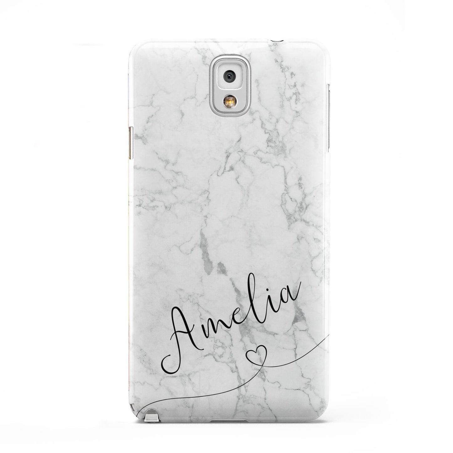 Marble with Custom Name Samsung Galaxy Note 3 Case