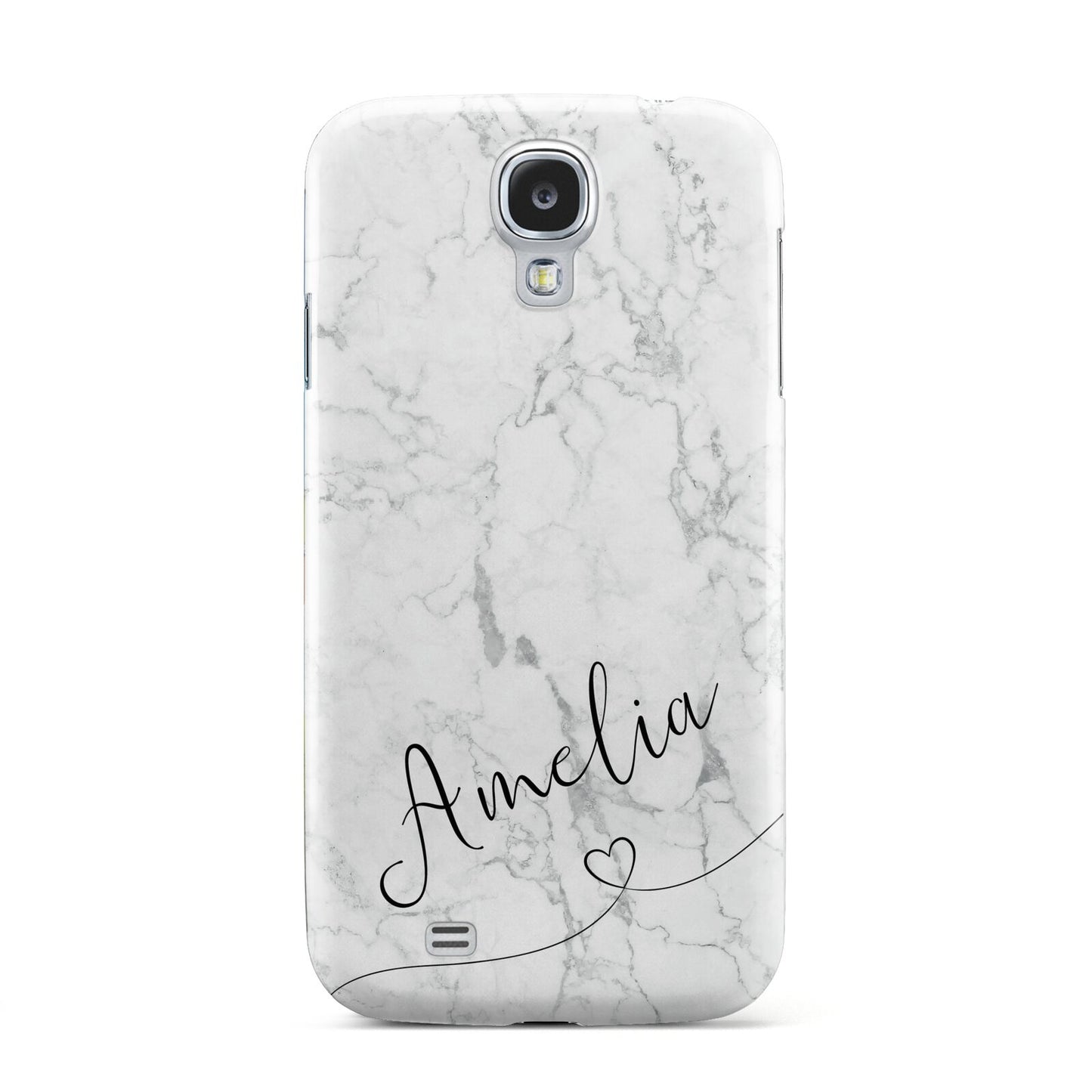 Marble with Custom Name Samsung Galaxy S4 Case