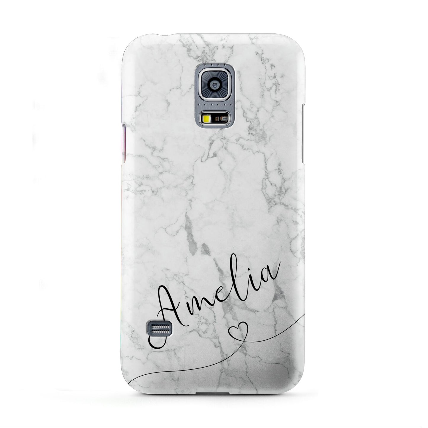 Marble with Custom Name Samsung Galaxy S5 Mini Case