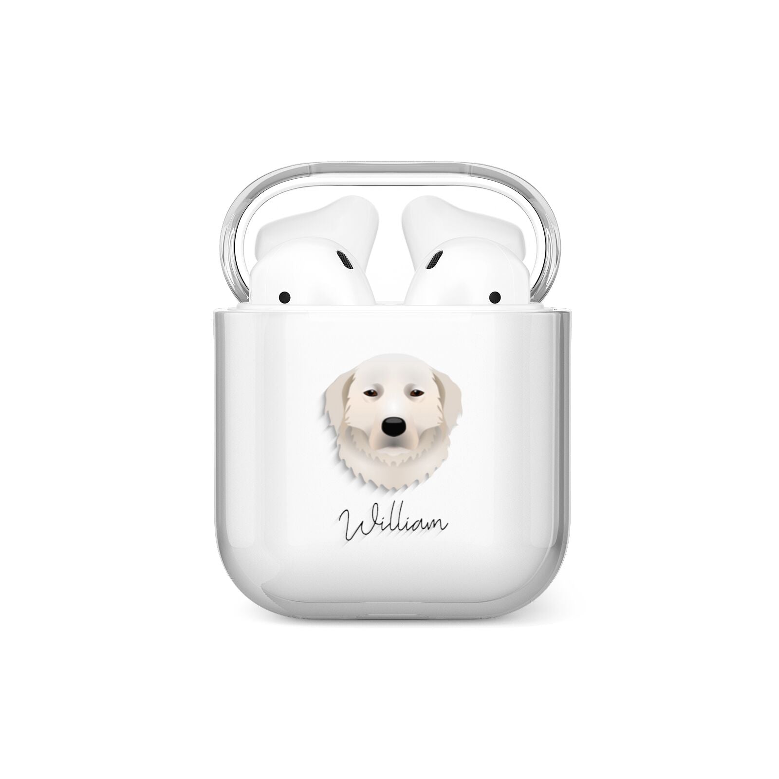 Maremma Sheepdog Personalised AirPods Case