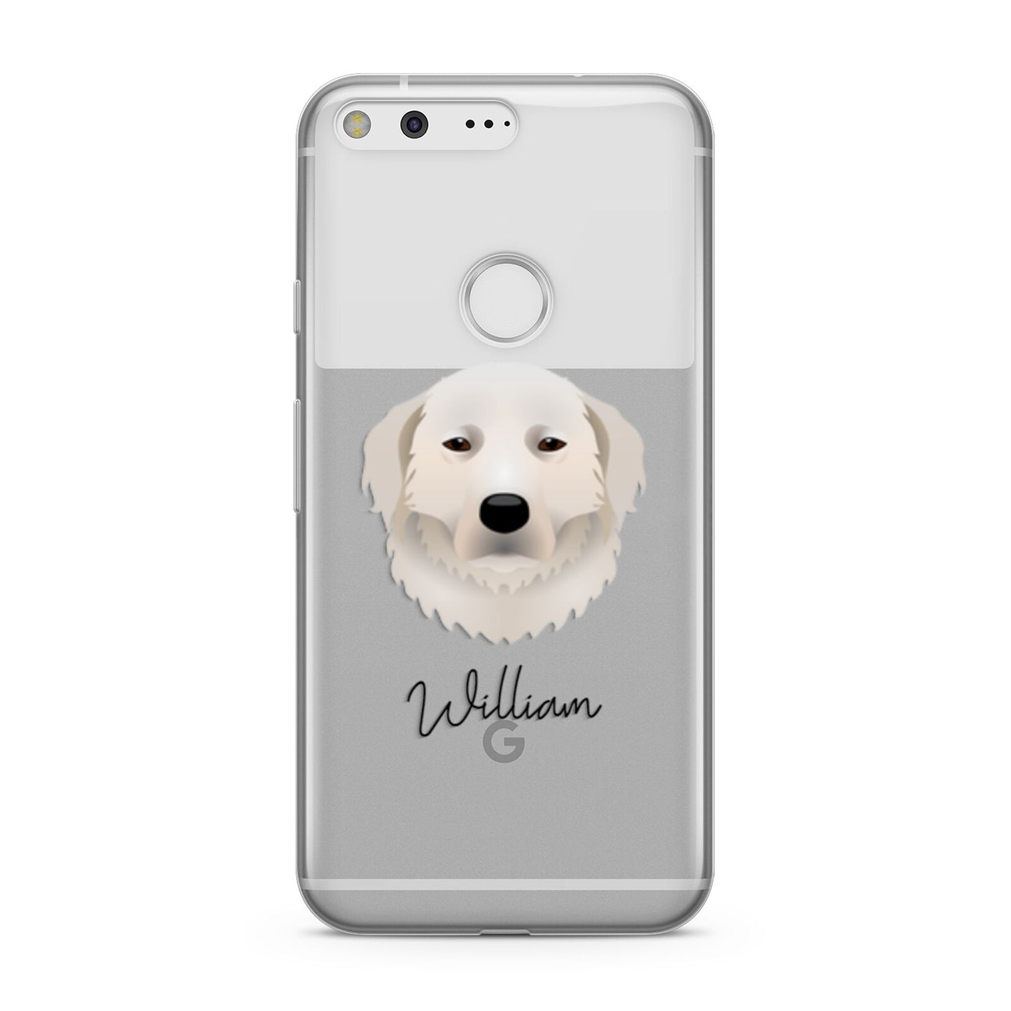 Maremma Sheepdog Personalised Google Pixel Case