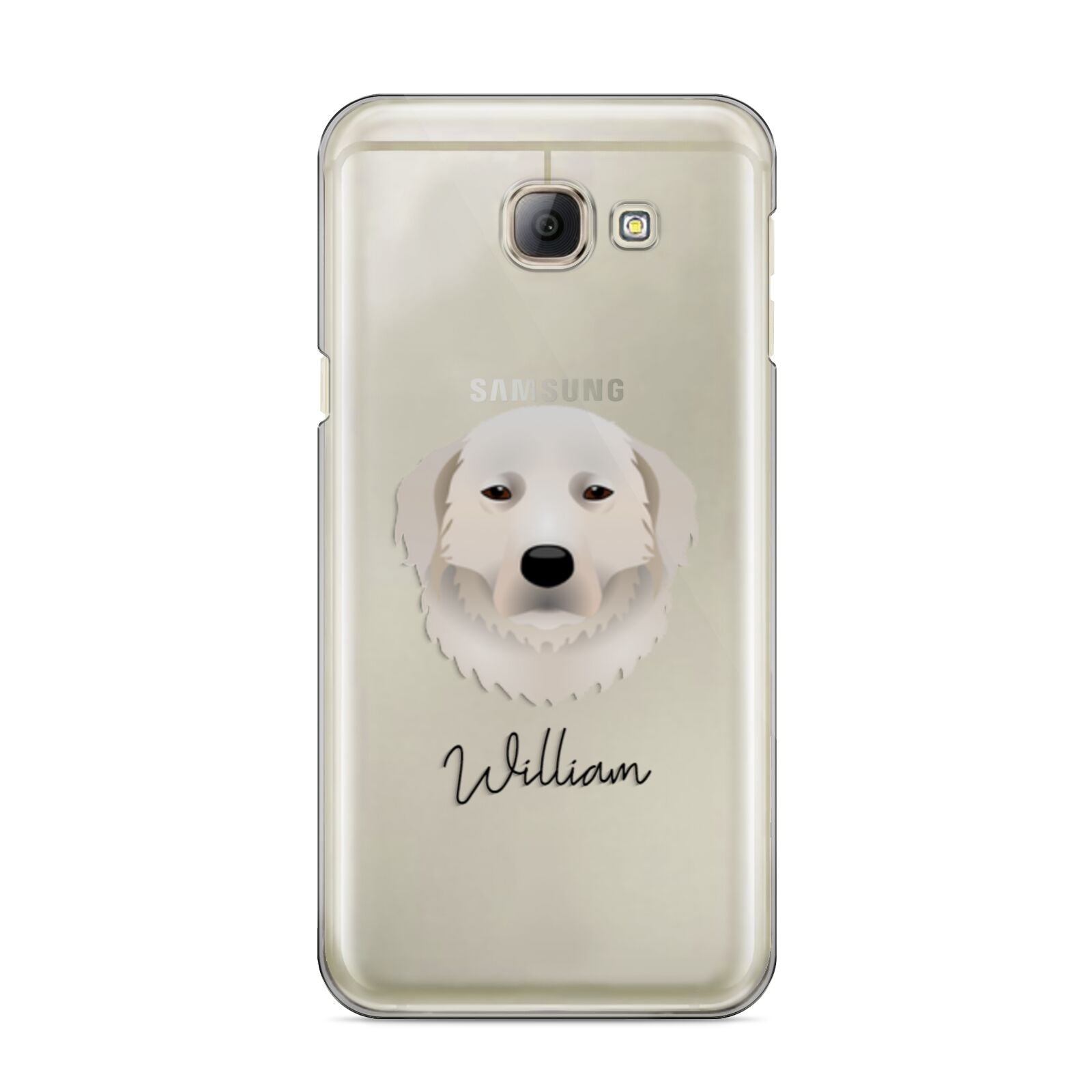 Maremma Sheepdog Personalised Samsung Galaxy A8 2016 Case