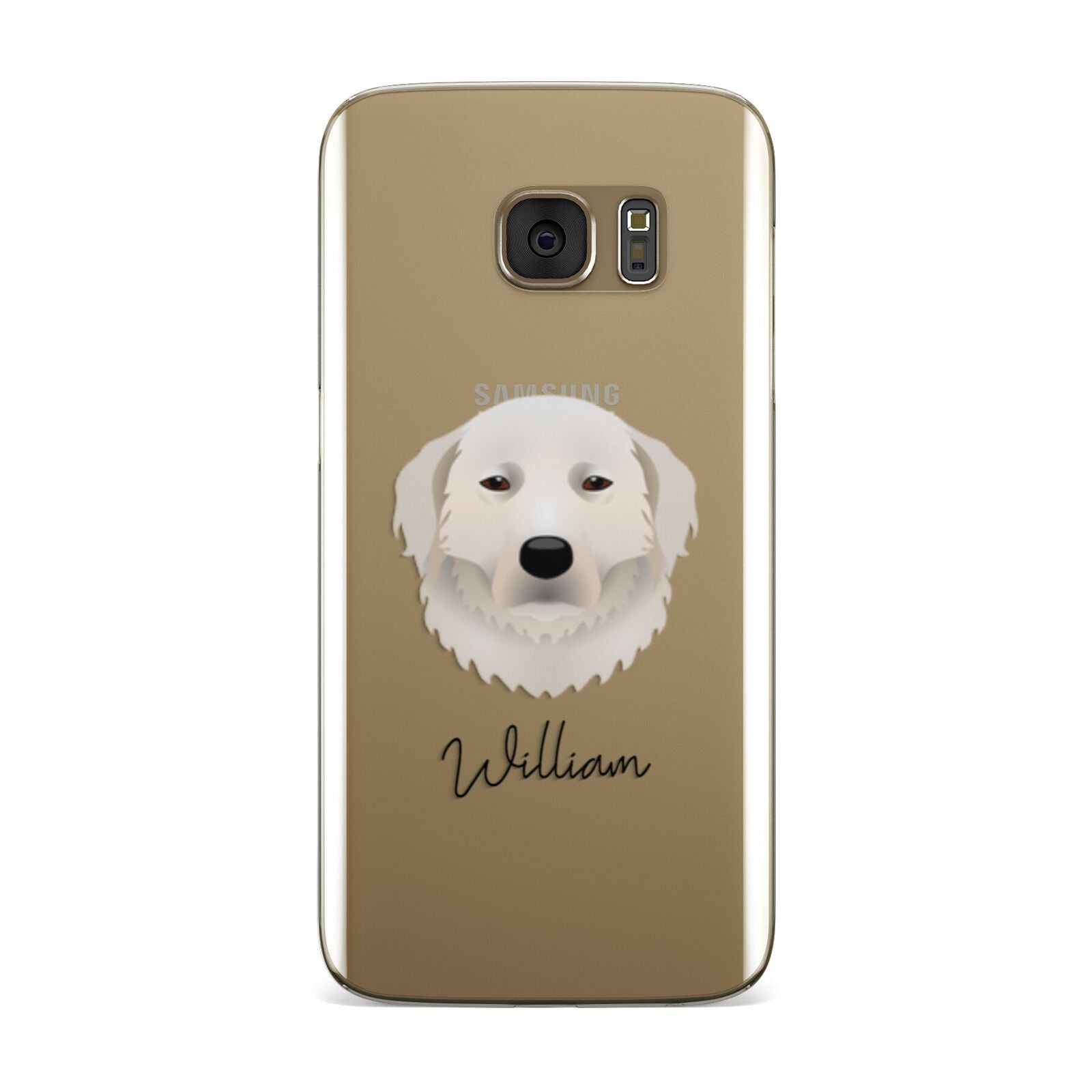 Maremma Sheepdog Personalised Samsung Galaxy Case