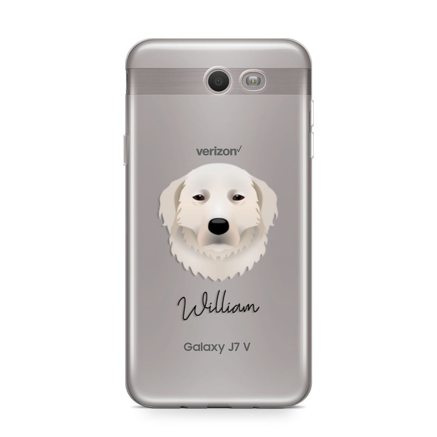 Maremma Sheepdog Personalised Samsung Galaxy J7 2017 Case