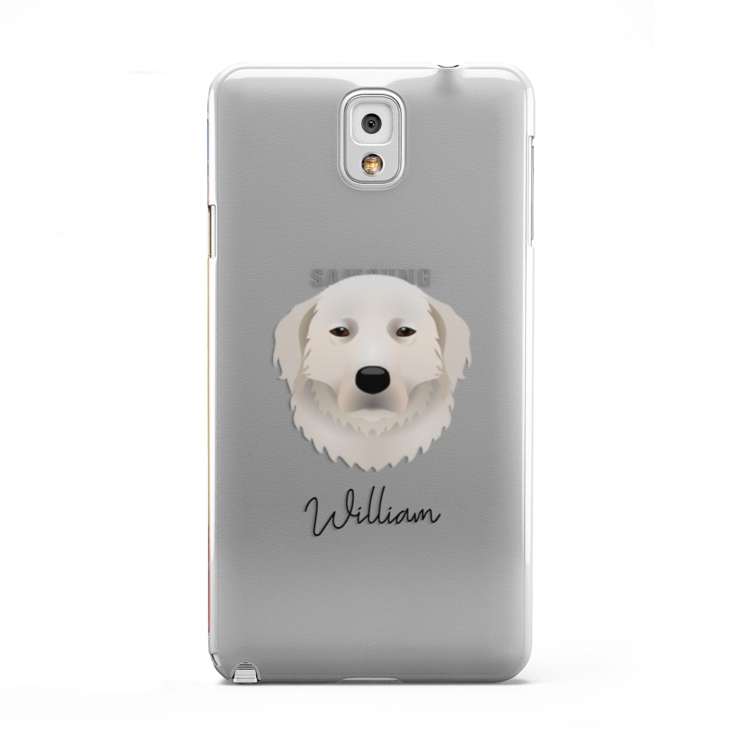 Maremma Sheepdog Personalised Samsung Galaxy Note 3 Case