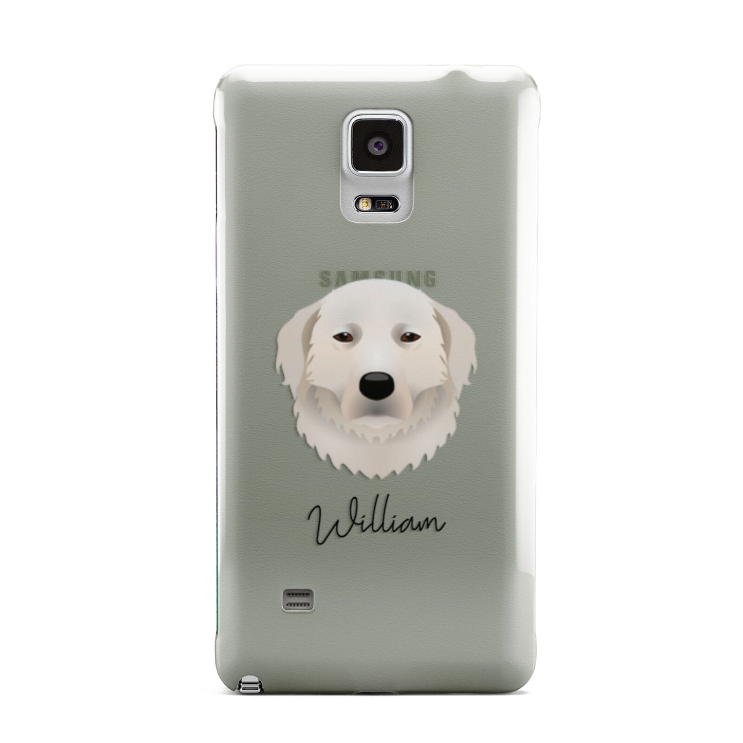 Maremma Sheepdog Personalised Samsung Galaxy Note 4 Case