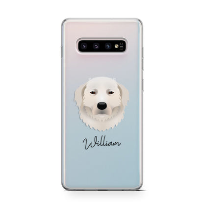 Maremma Sheepdog Personalised Samsung Galaxy S10 Case